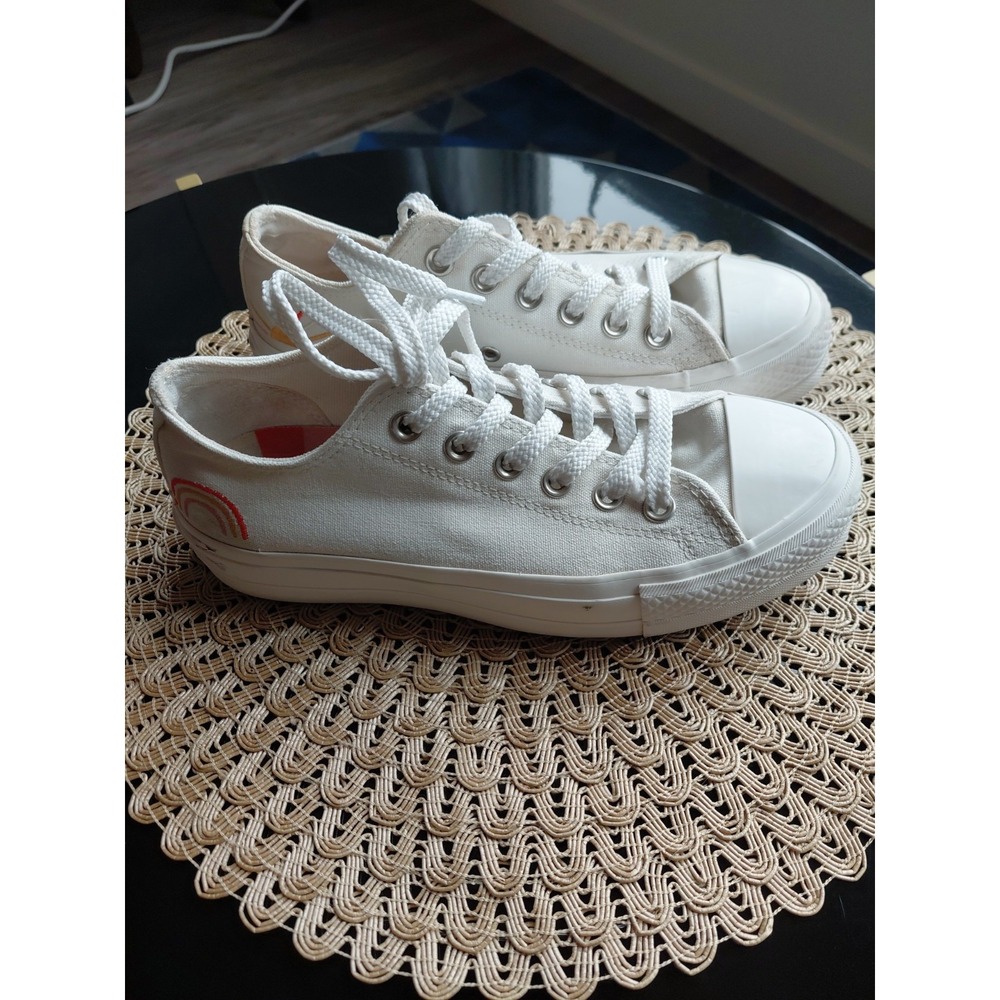 Converse‎ Chuck Taylor All Star Lift Platform Summer Women's Sz 7 RARE